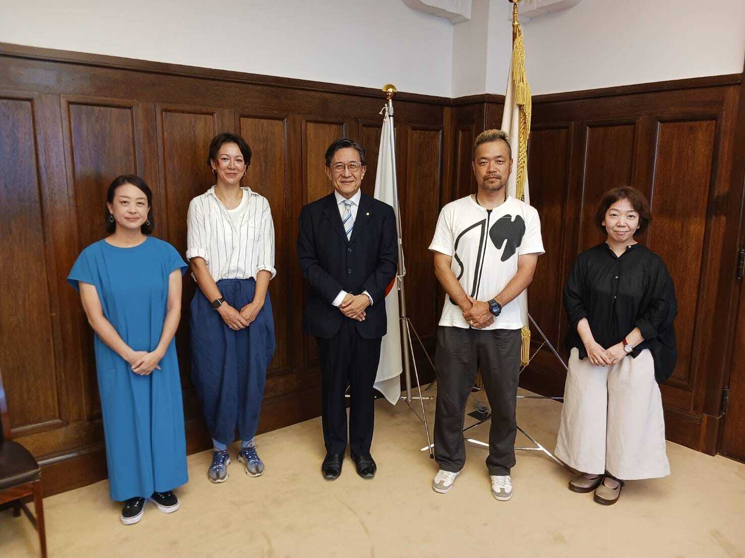 京都国際舞台芸術祭実行委員会　表敬訪問