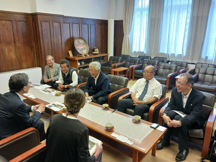 京都府内水面漁業協同組合連合会　表敬訪問