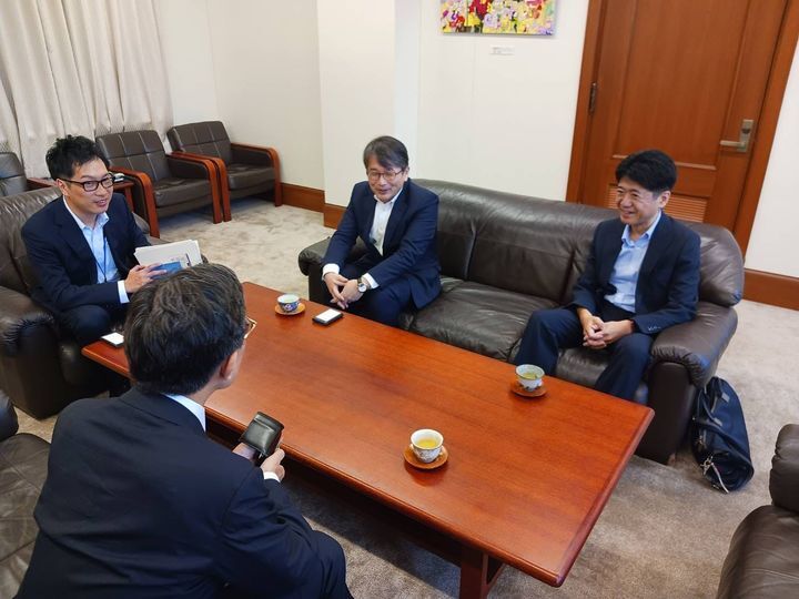 日本銀行京都支店長　表敬訪問