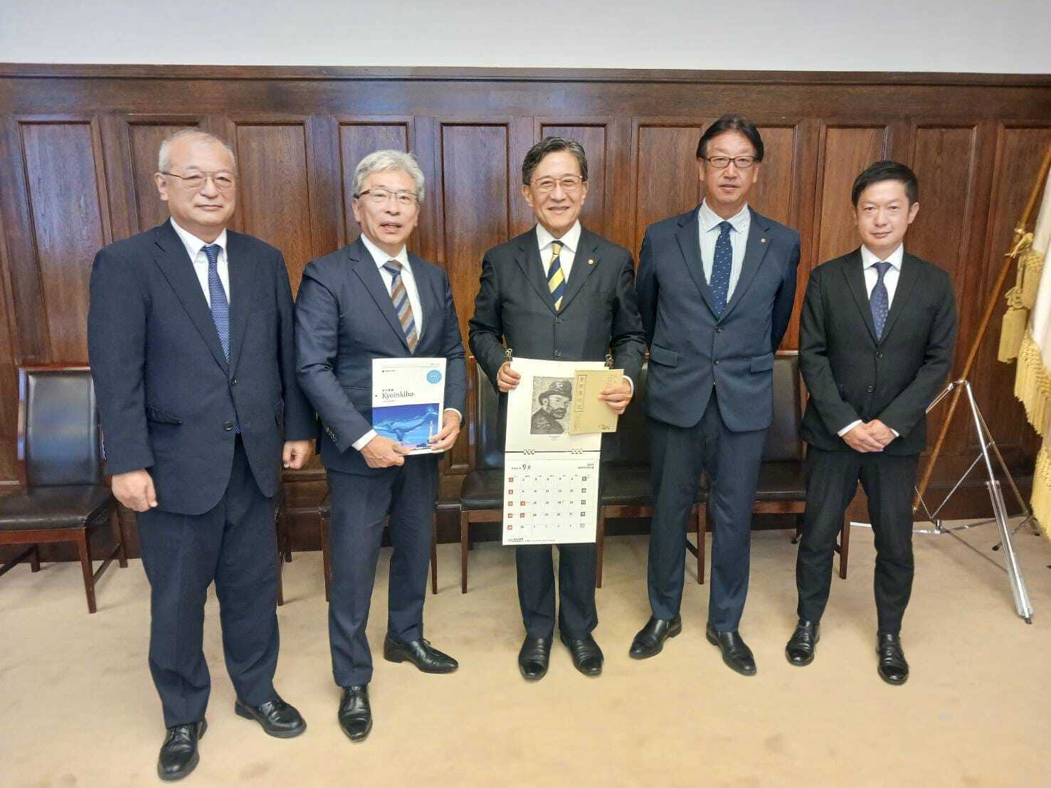 京都府印刷工業組合　表敬訪問