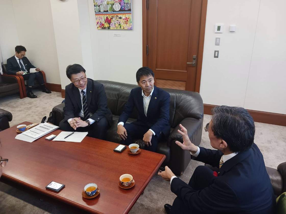 鎌倉市長　表敬訪問