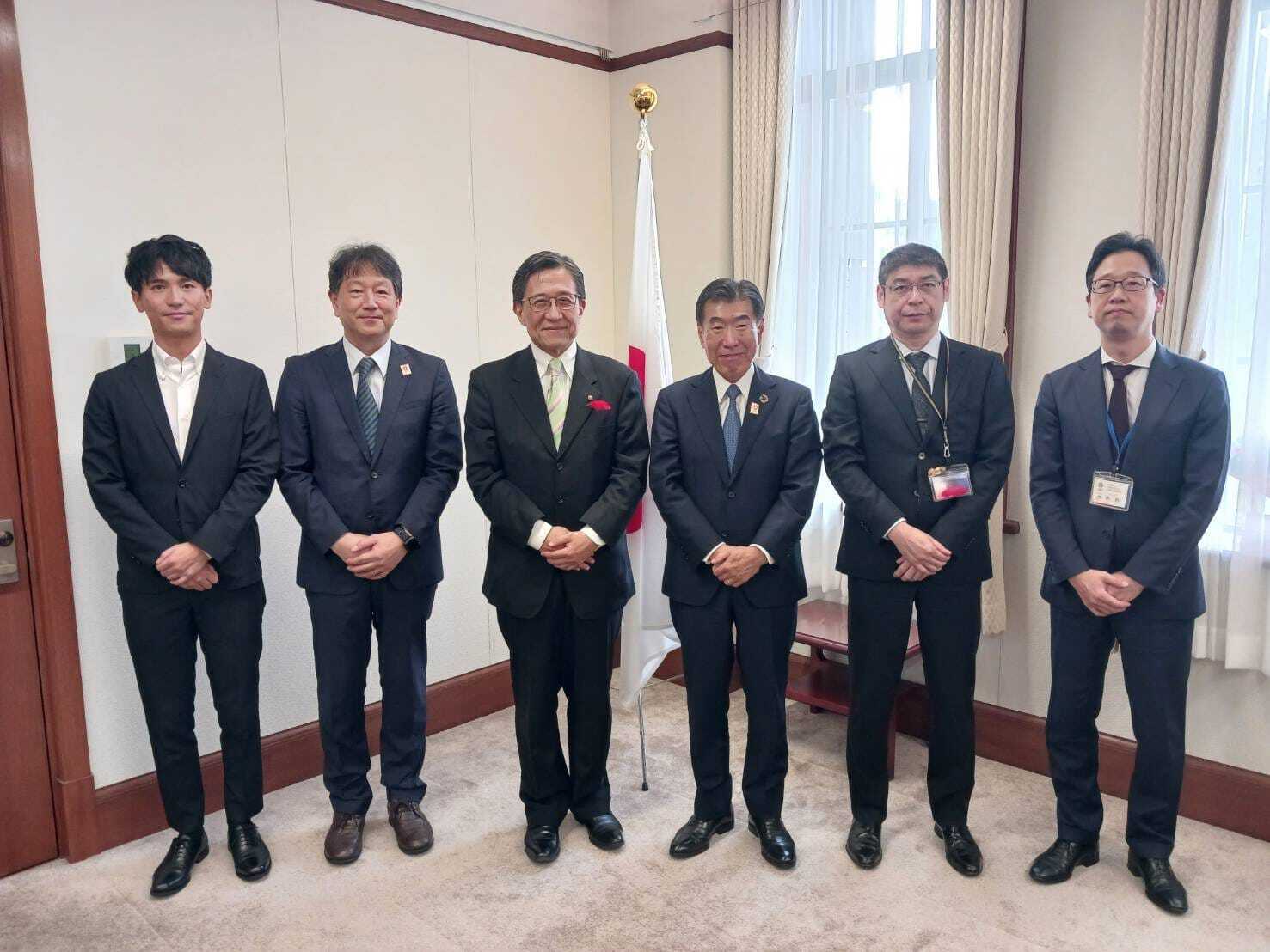 株式会社三菱総合研究所との表敬訪問