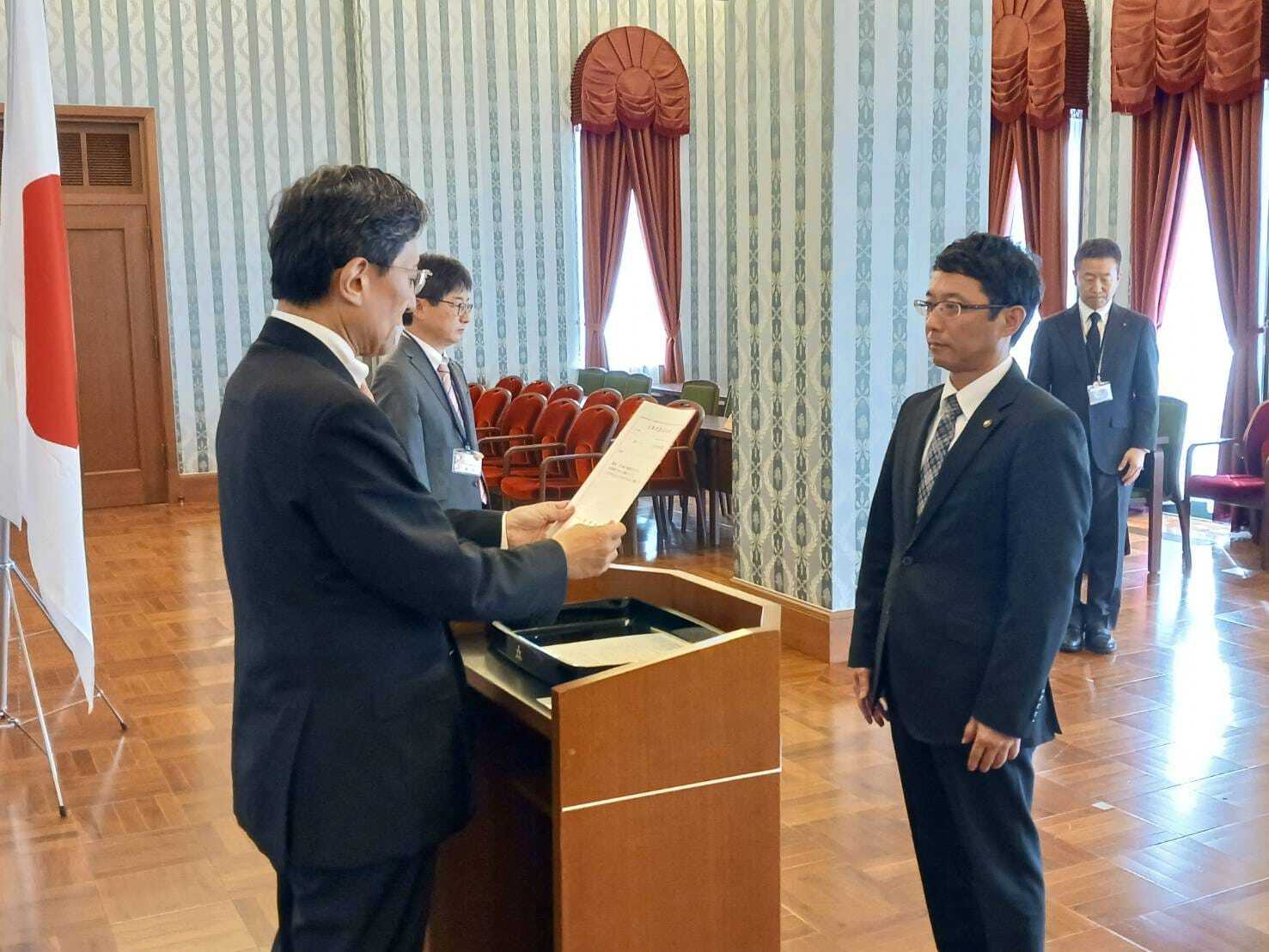 草木大 産業・文化融合戦略監　発令式