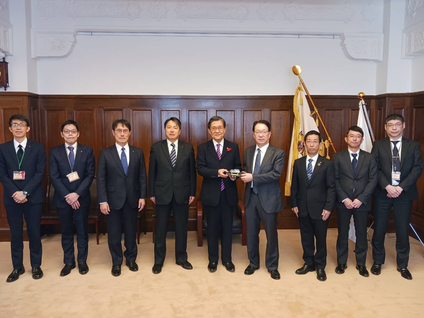 三菱自動車工業株式会社　表敬訪問