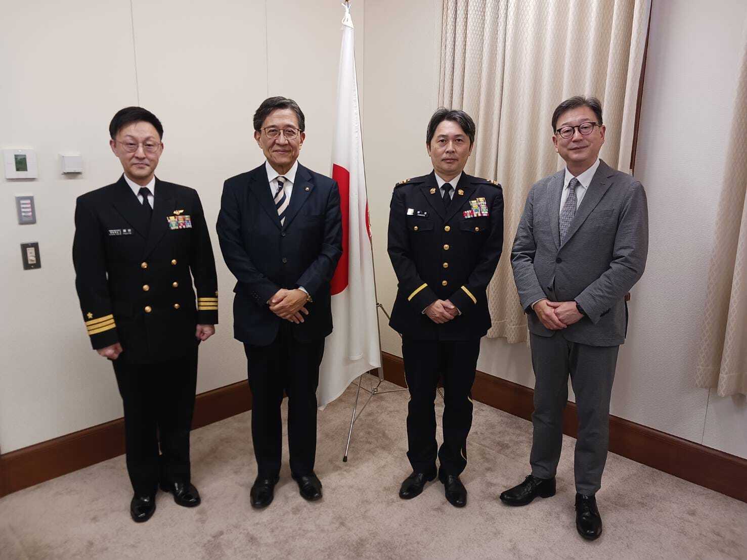 自衛隊京都地方協力本部　表敬訪問