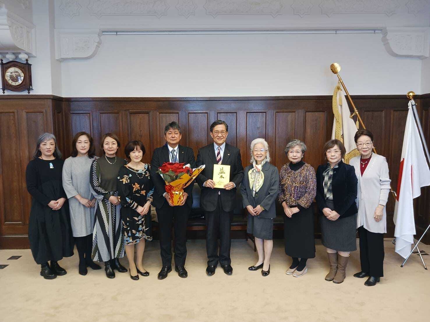 並木グループ　表敬訪問