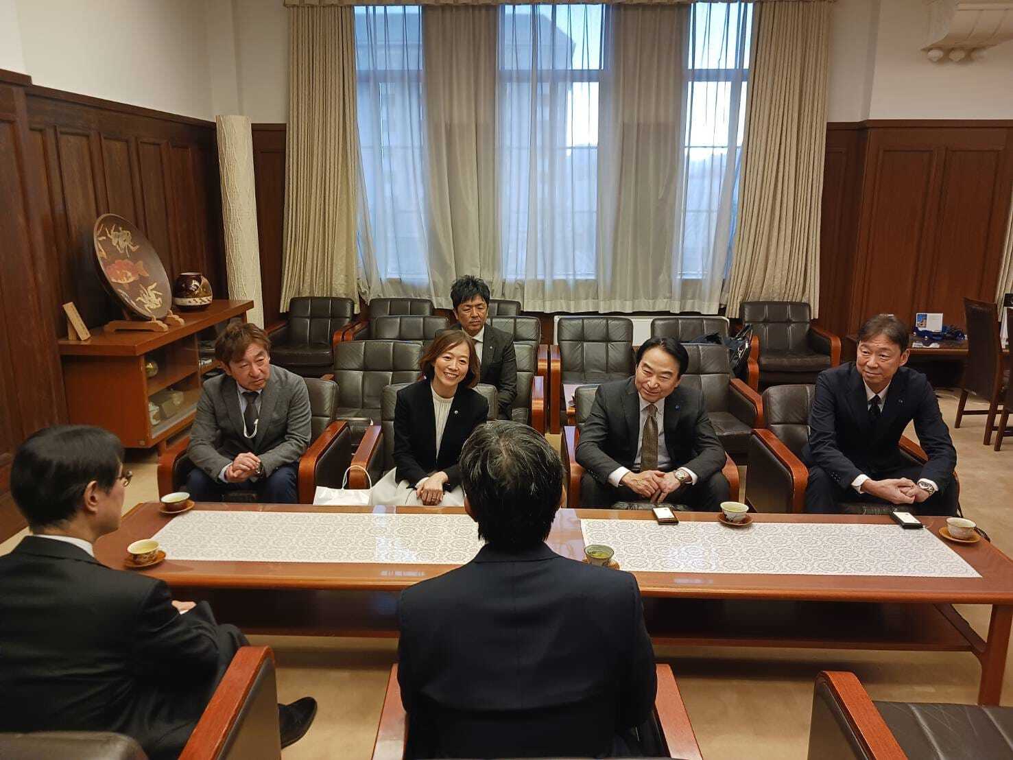 西日本電信電話株式会社ほか　表敬訪問