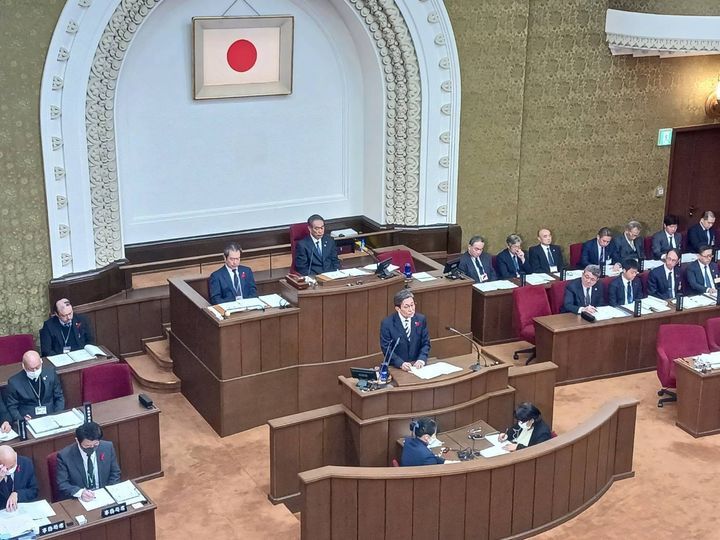 11月市会　代表質問　終了