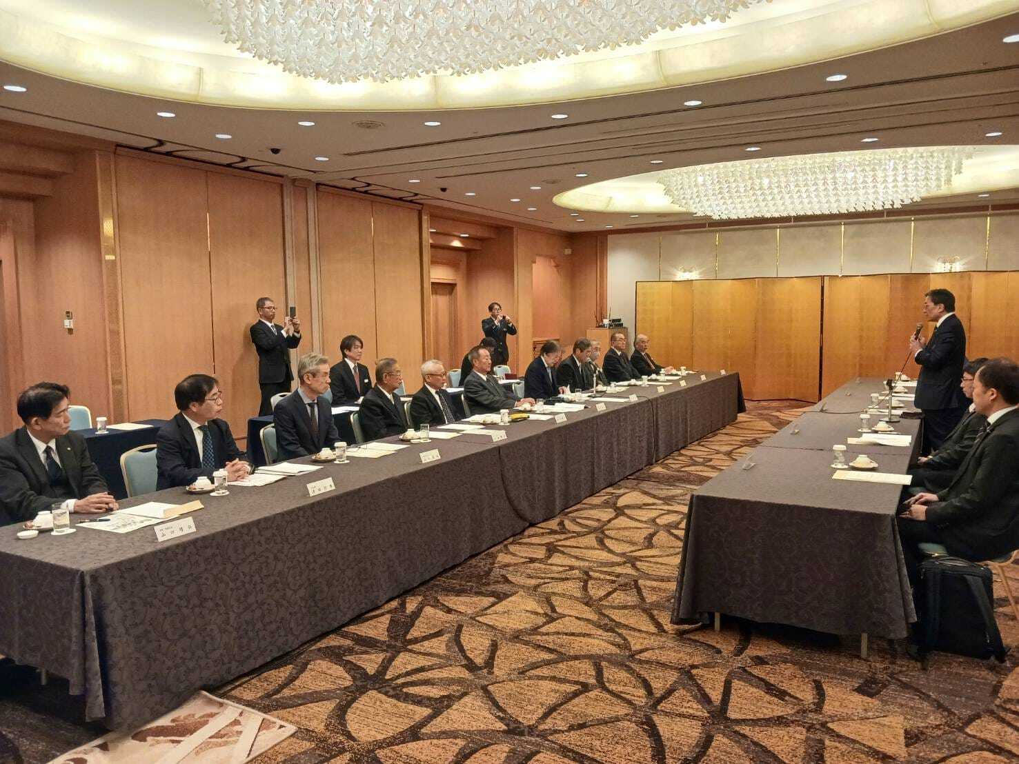 京都府中小企業団体中央会　懇談会