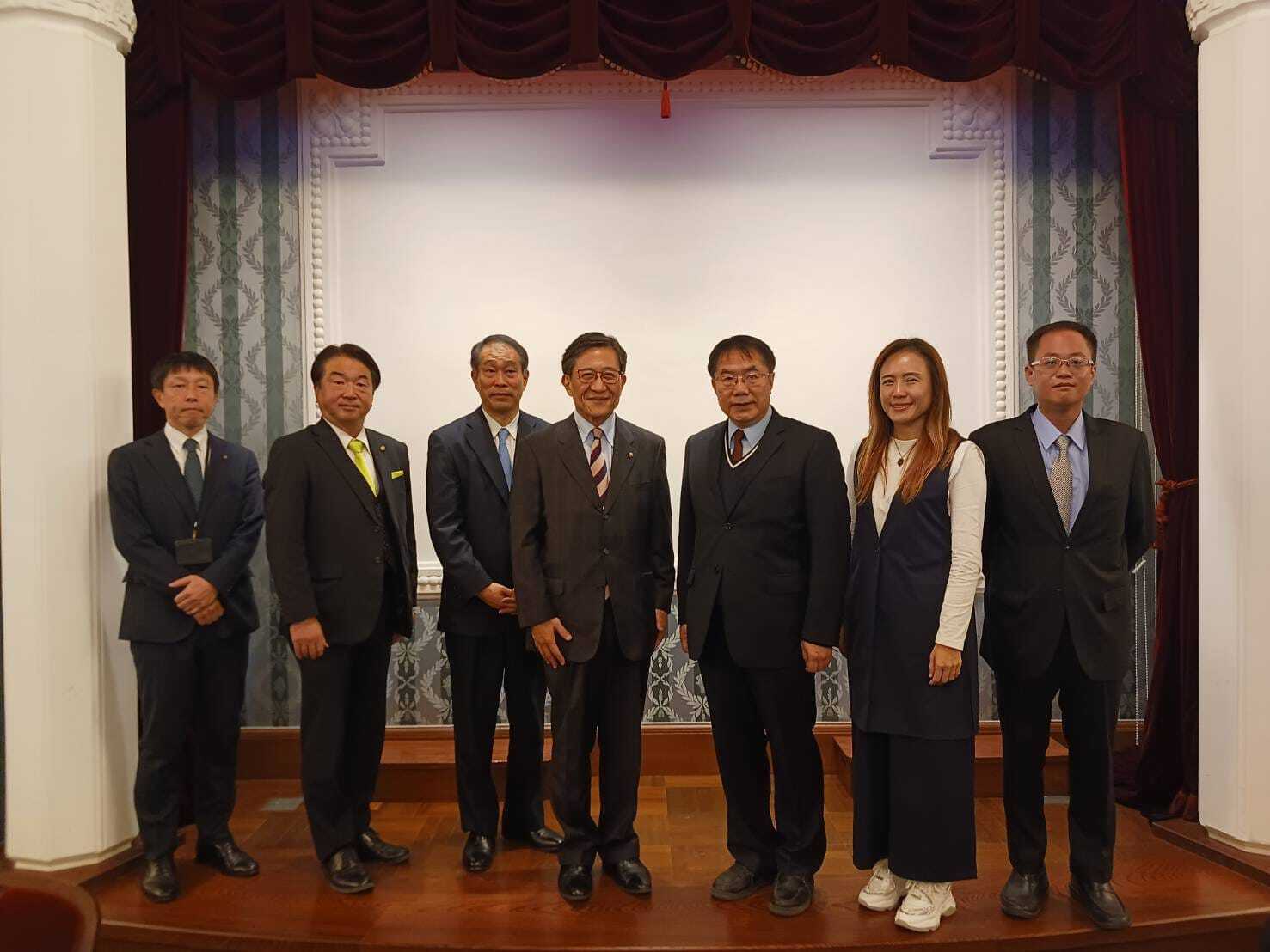 台南市長 表敬訪問