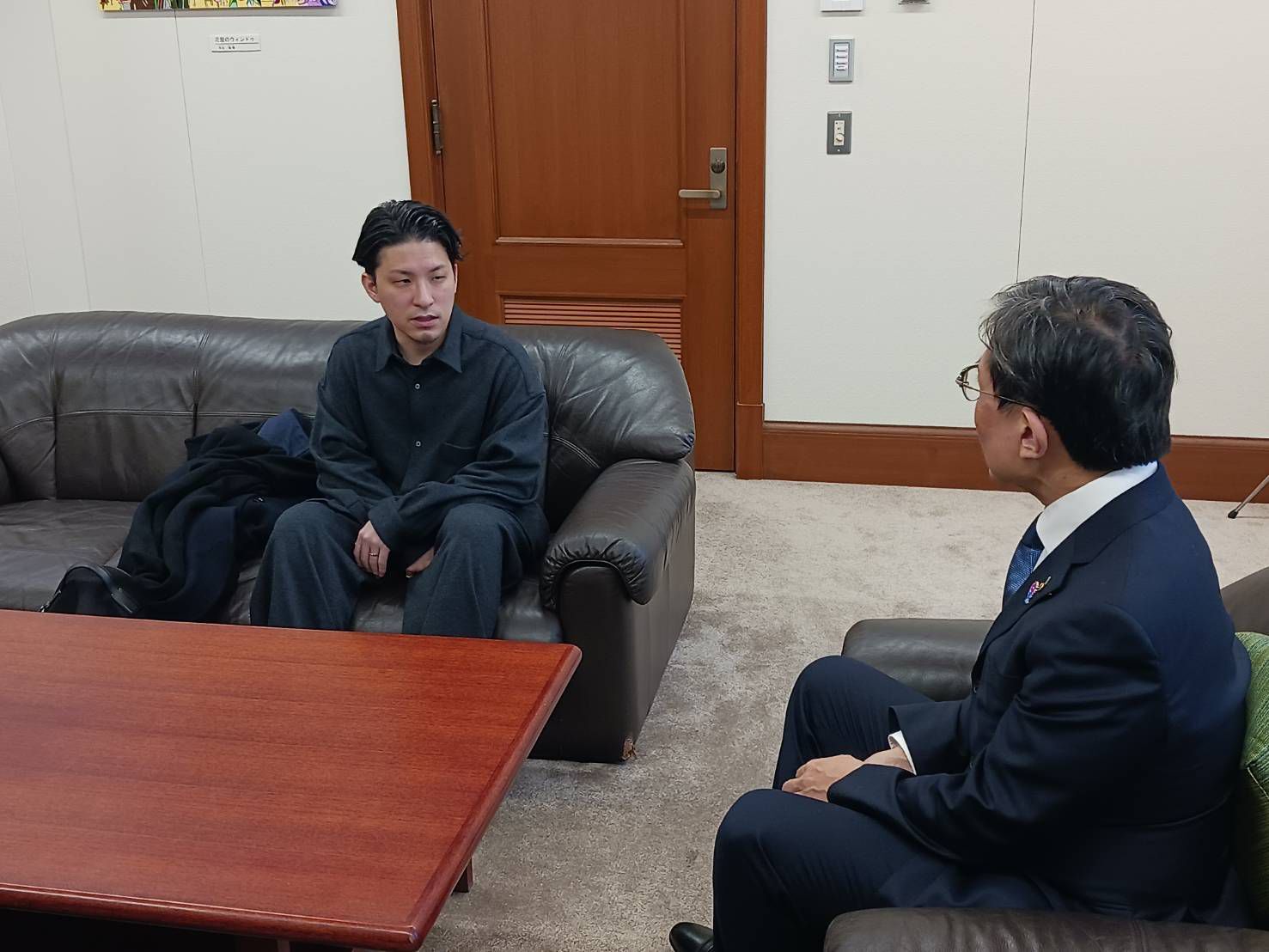 Yamauchi No.10 Family Office　山内万丈代表　表敬訪問