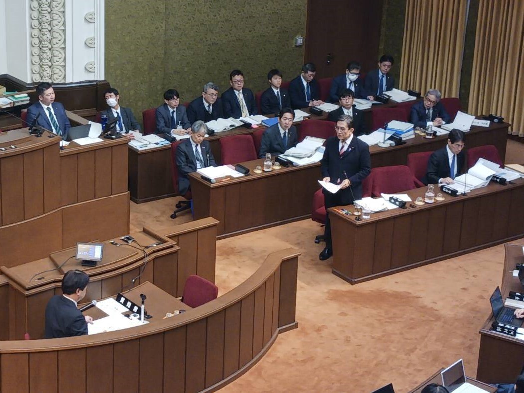 京都市会予算特別委員会　市長等総括質疑