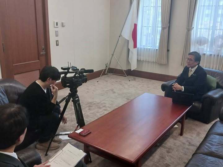 テレビ朝日 経済情報番組「BooSTAR」取材の様子