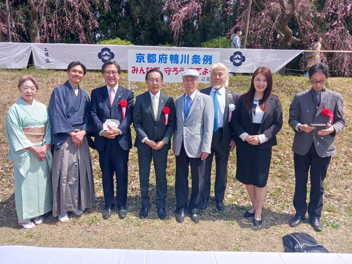 第51回鴨川茶店の様子