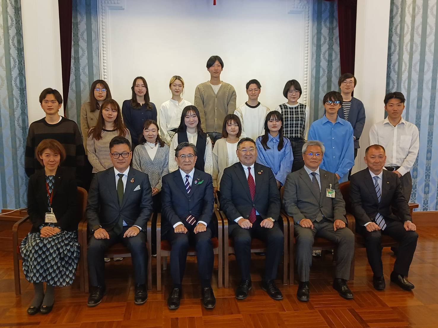学生とつくるまちの未来プロジェクト 活動発表会の様子