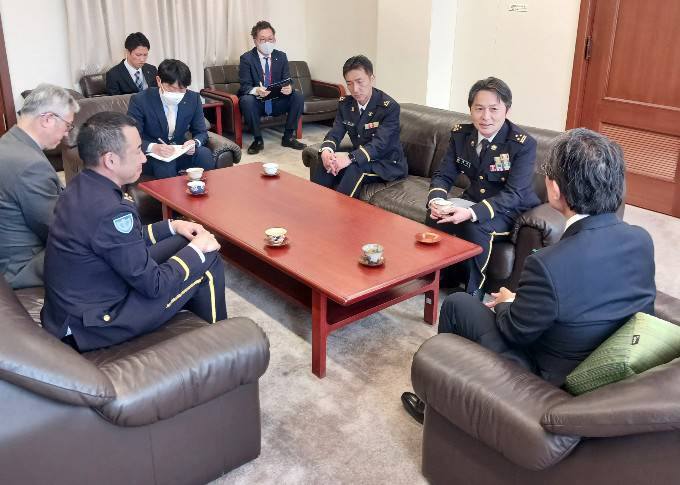 自衛隊京都地方協力本部との懇談