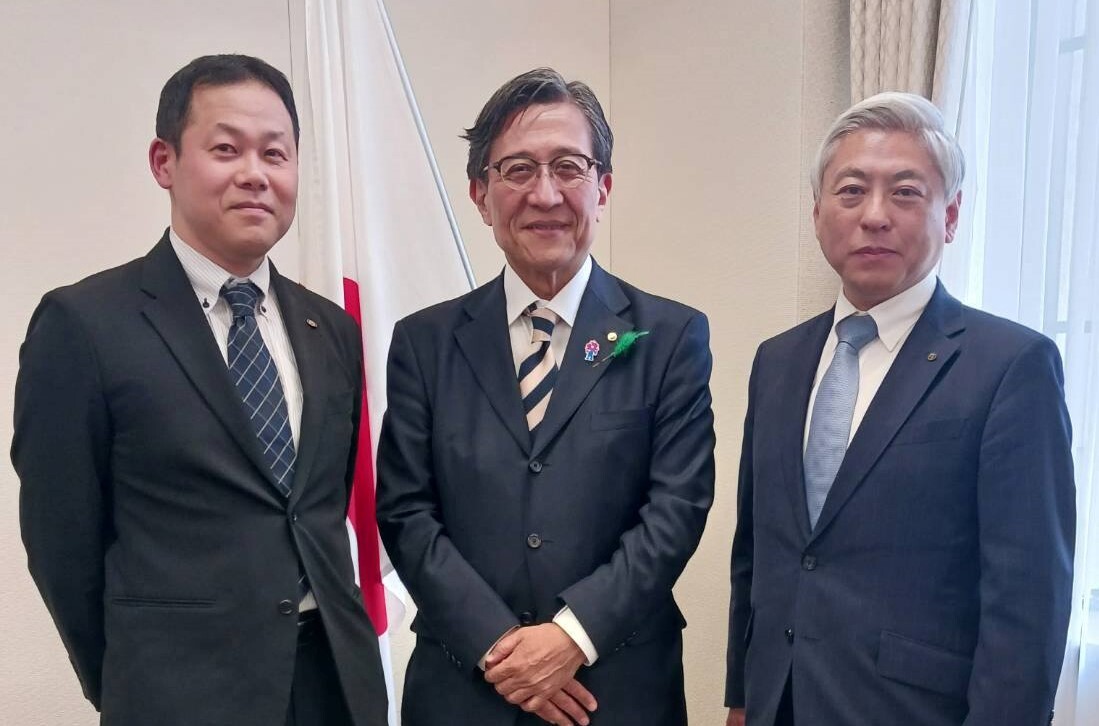 大津市　佐藤健司市長及び北澗弘康副市長　表敬訪問