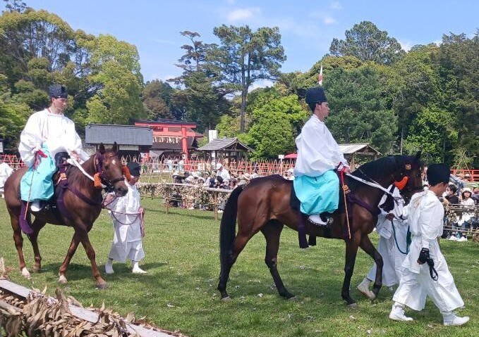 上賀茂神社 賀茂競馬足汰式