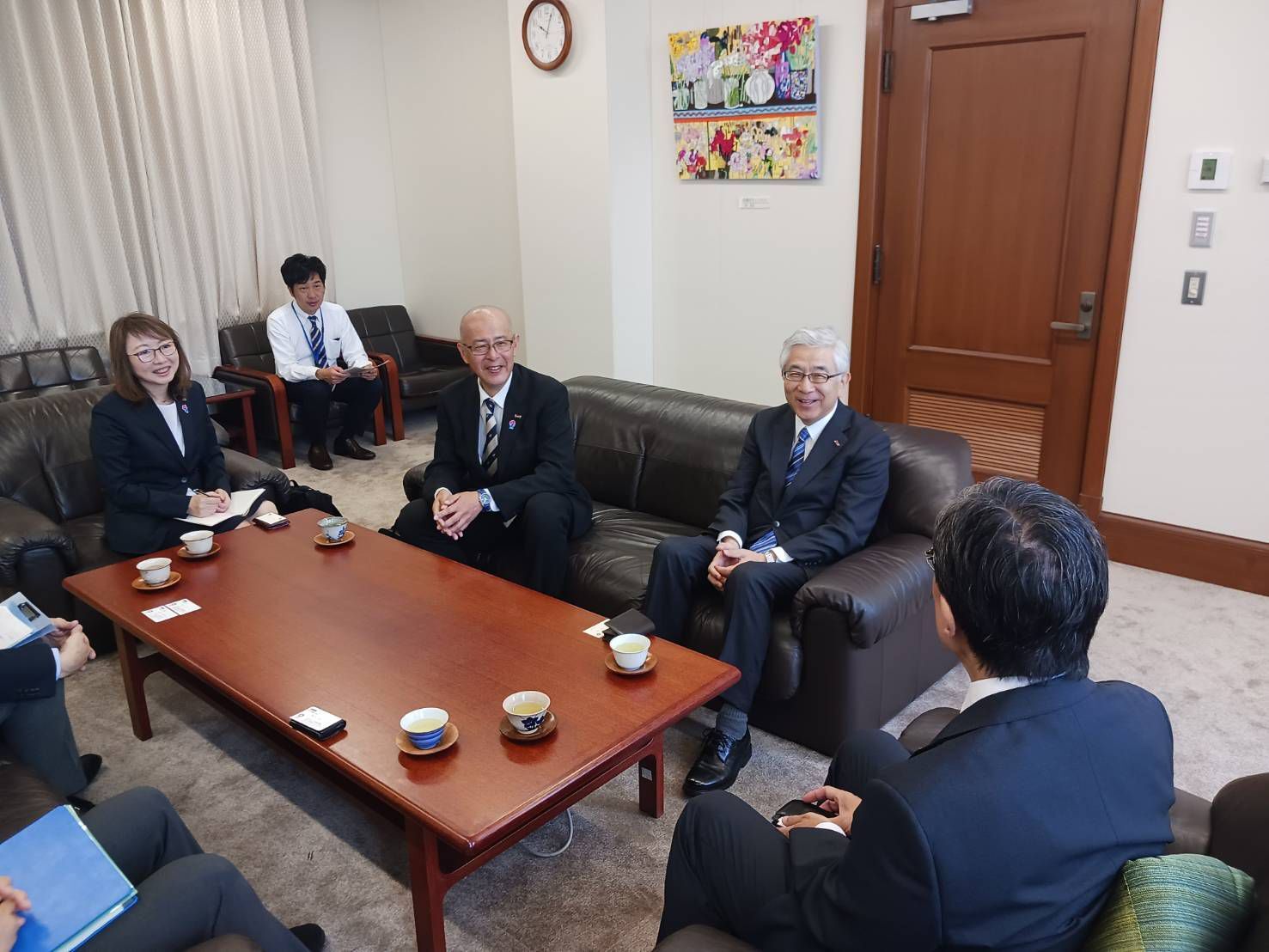 独立行政法人中小企業基盤整備機構　懇談