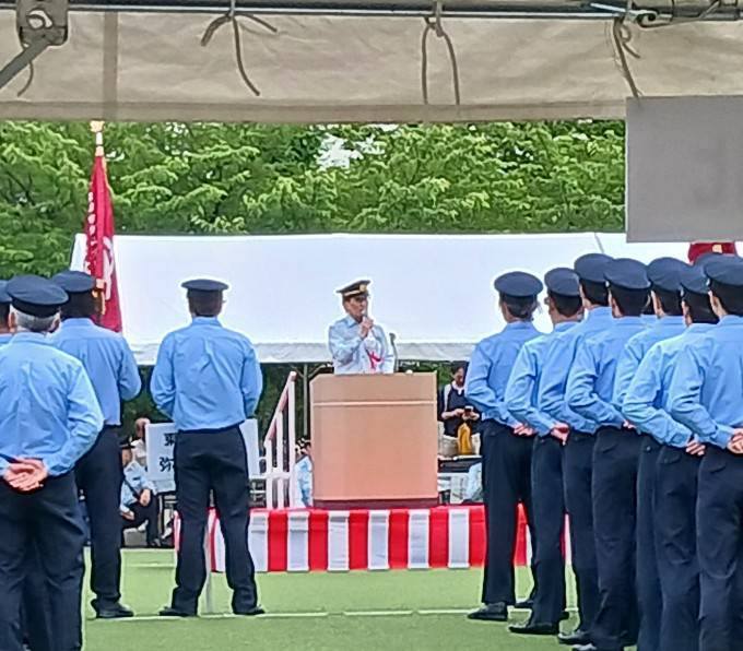 令和7年度京都市消防団総合査閲