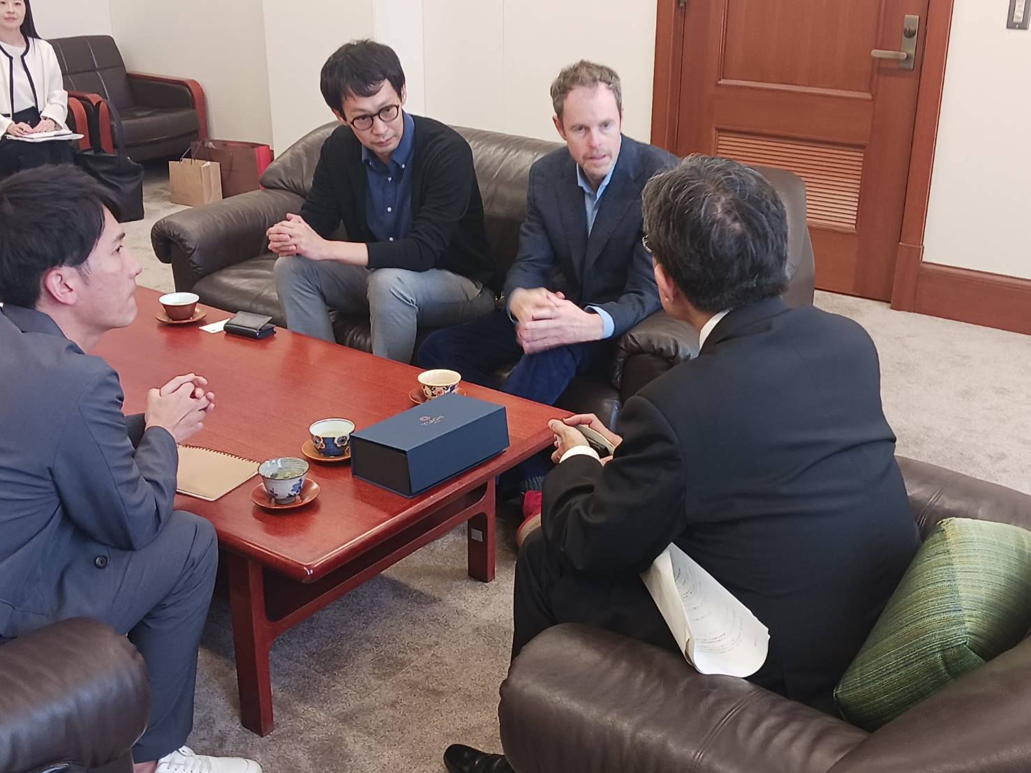 Tom McInerney様　懇談