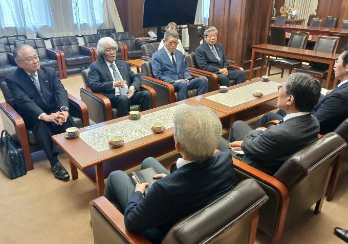 京都私立病院協会　表敬訪問