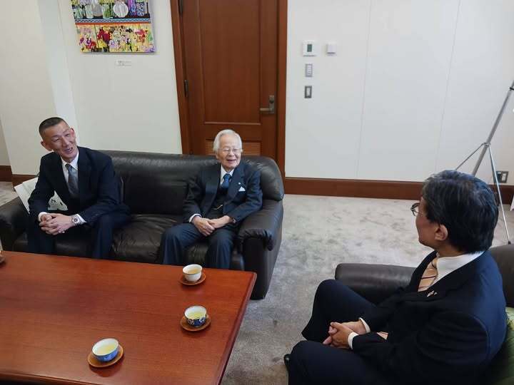 下鴨神社新木直人宮司　表敬訪問
