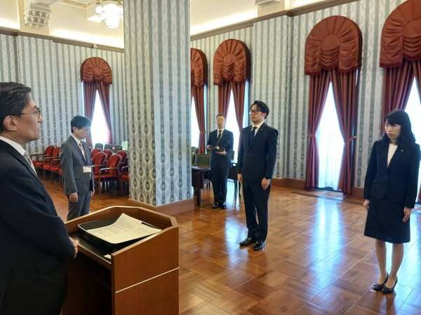 文化庁・都倉長官への表敬訪問