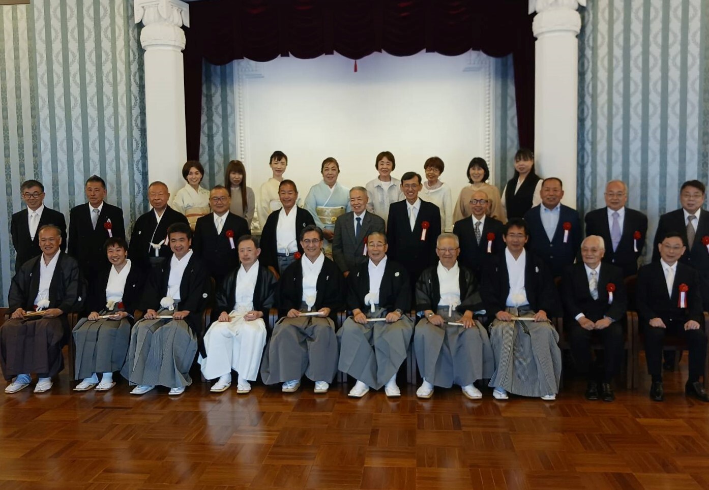 祇園祭山鉾行事功労者　表彰式