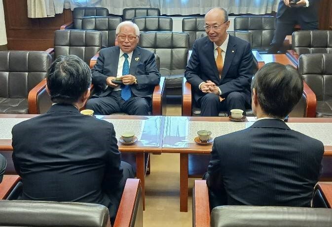 京都中央信用金庫　表敬訪問