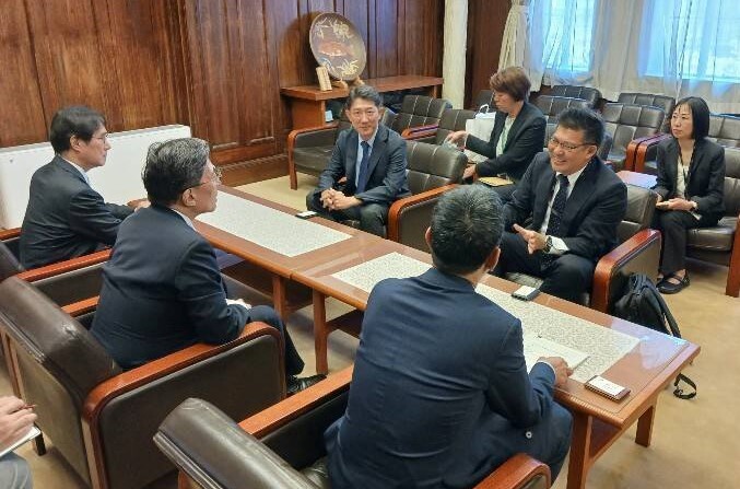 日本たばこ産業株式会社　表敬訪問