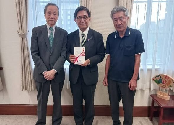 NTT退職者の会京都支部協議会からの寄付受納