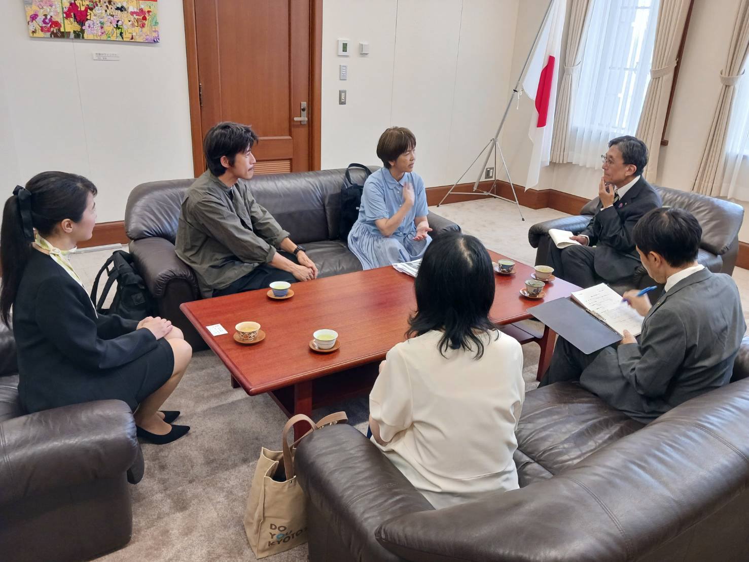 原田マハ様との意見交換