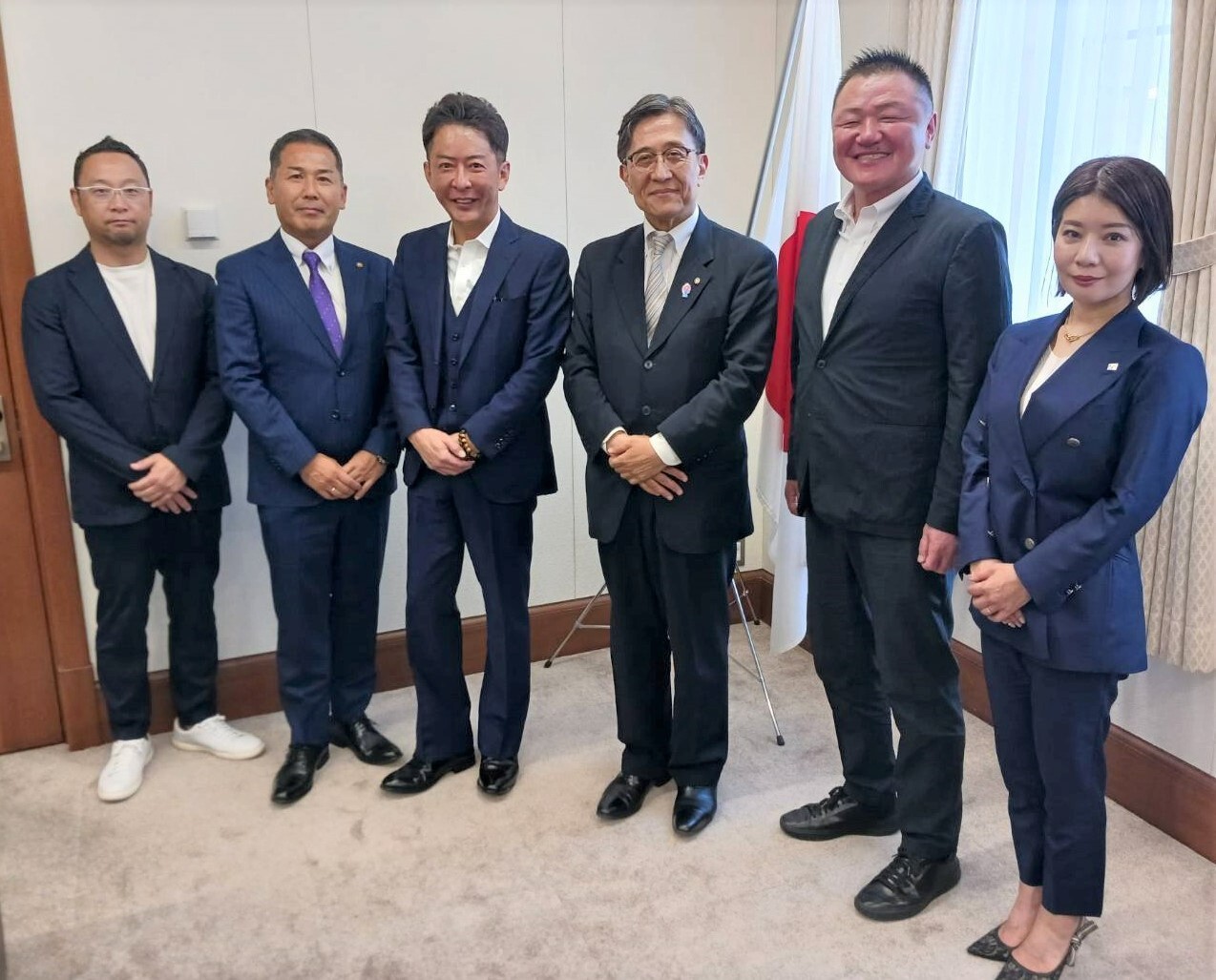 日本財団職親プロジェクト　表敬訪問