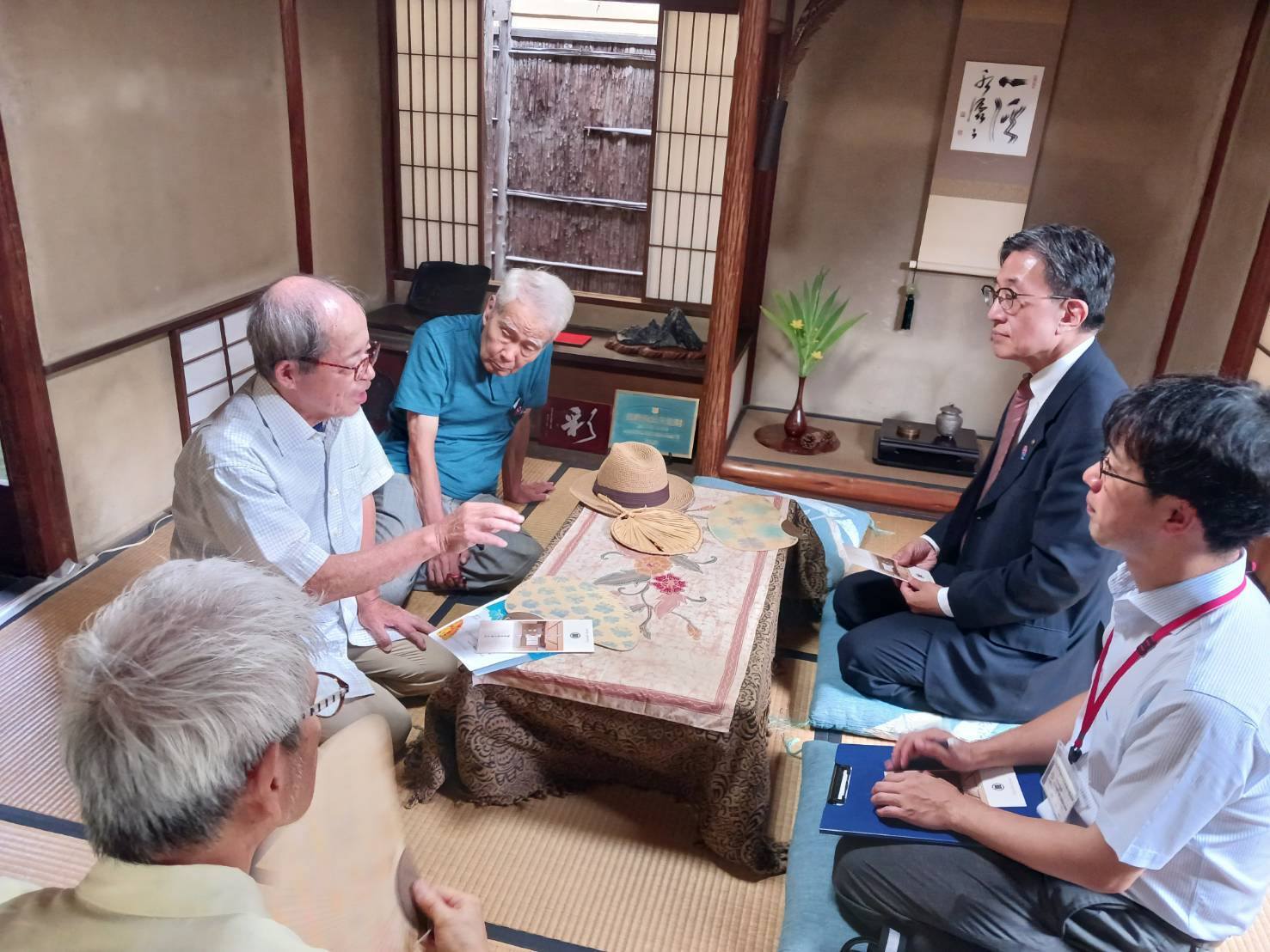 京町家「藤野家住宅」見学