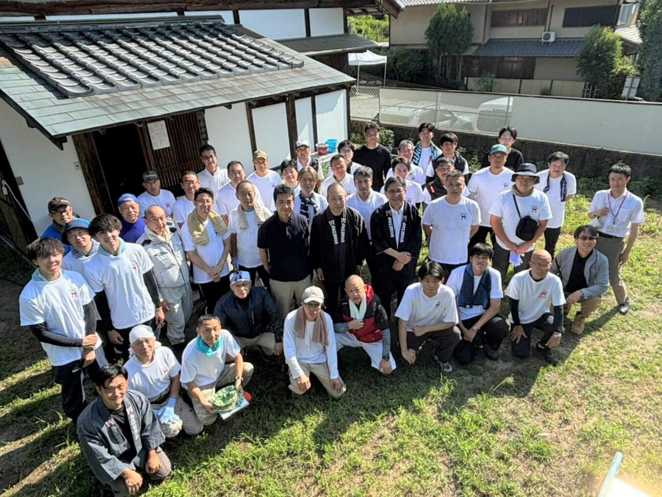 鳥居形松明保存会　訪問