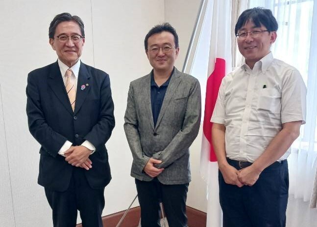 前デジタル庁統括官村上敬亮様　表敬訪問