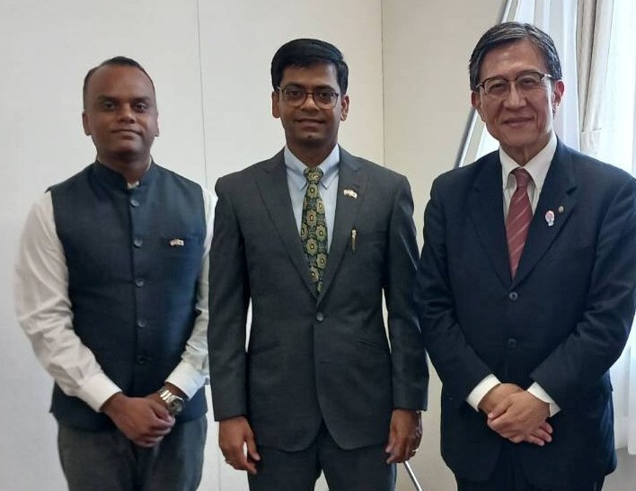 在大阪・神戸インド総領事　表敬訪問