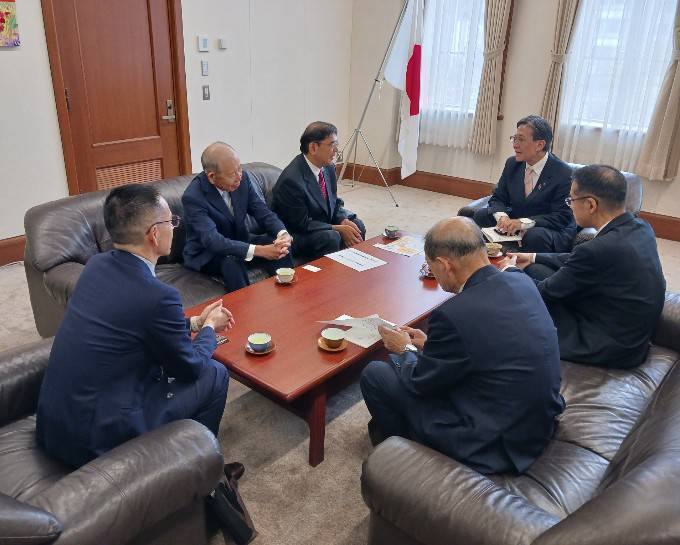 総務省近畿管区行政評価局長　表敬訪問