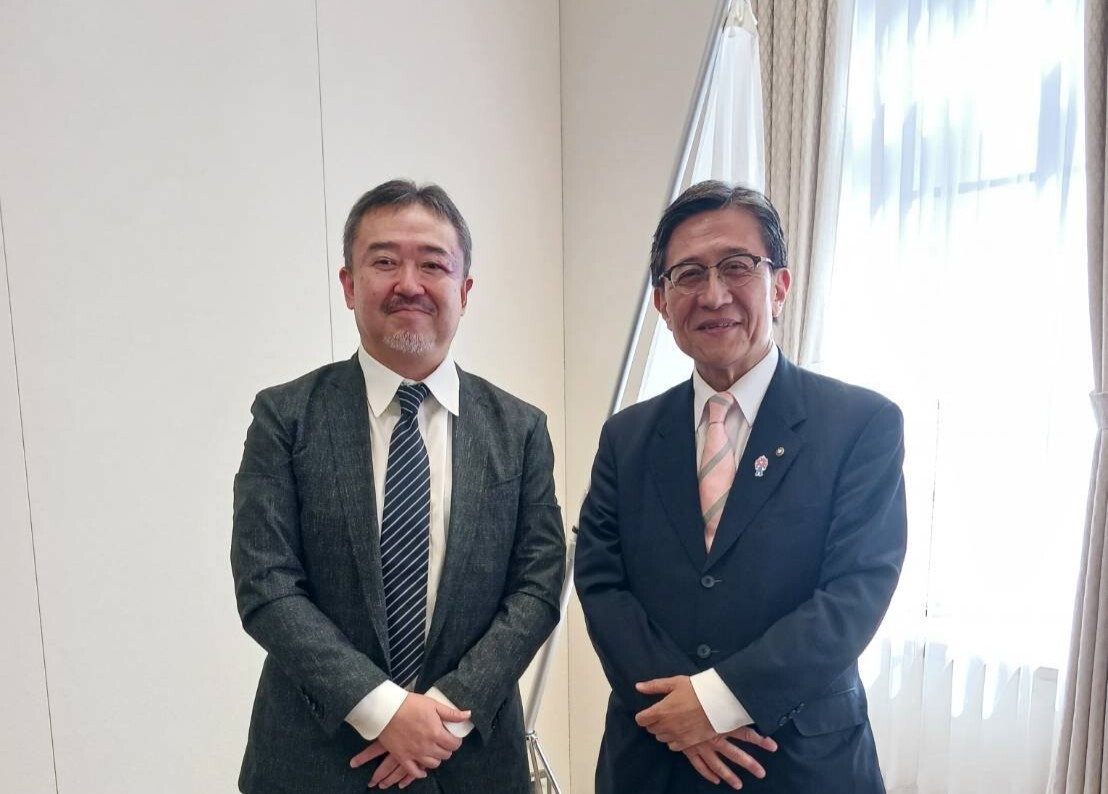 寺田倉庫　表敬訪問