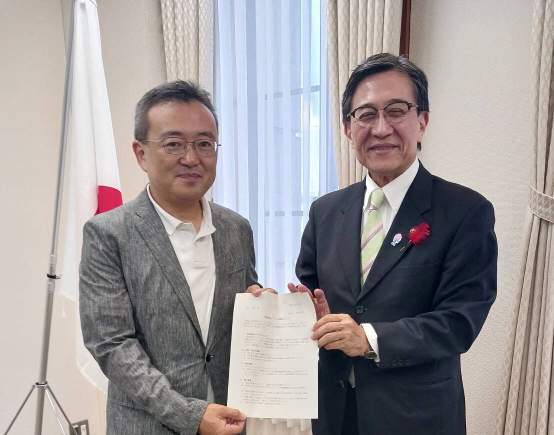 村上敬亮政策推進パートナーとの懇談