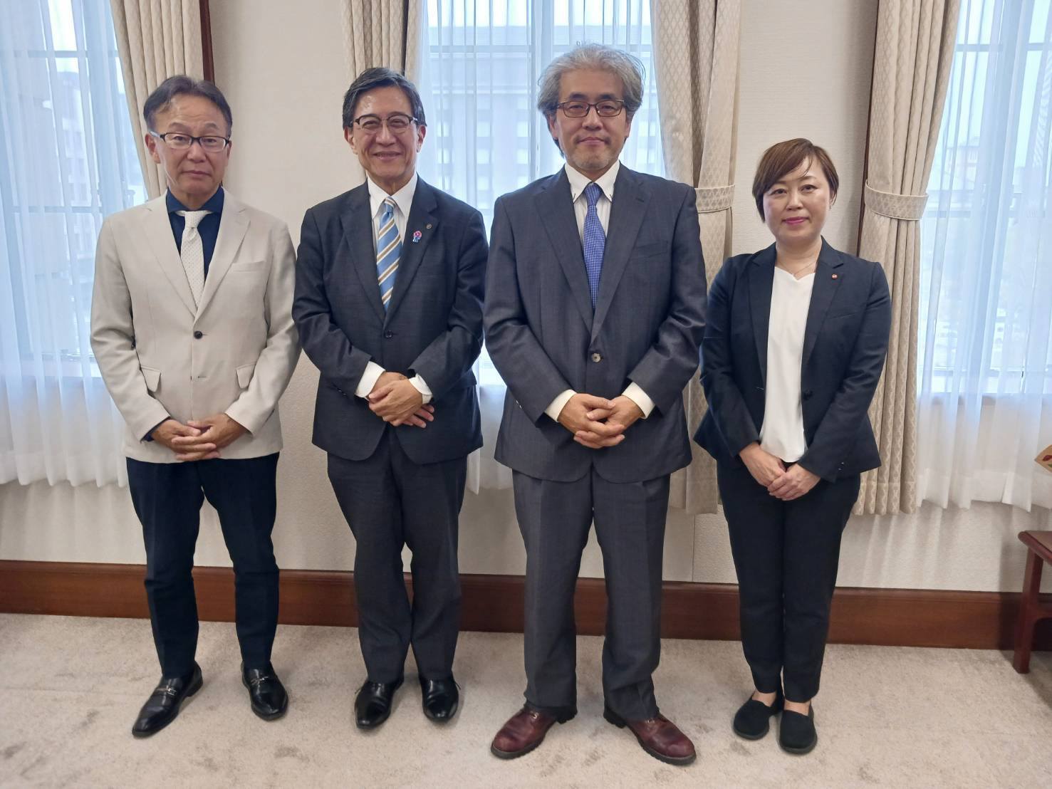 STSフォーラム小宮山宏理事長　表敬訪問