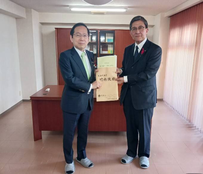 国の施策・予算に関する提案・要望活動（竹内譲衆議院議員）