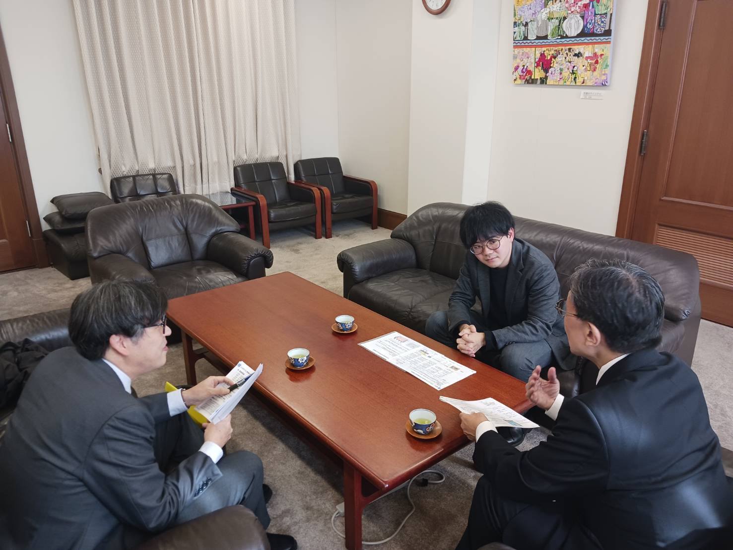 株式会社Liquitous 表敬訪問