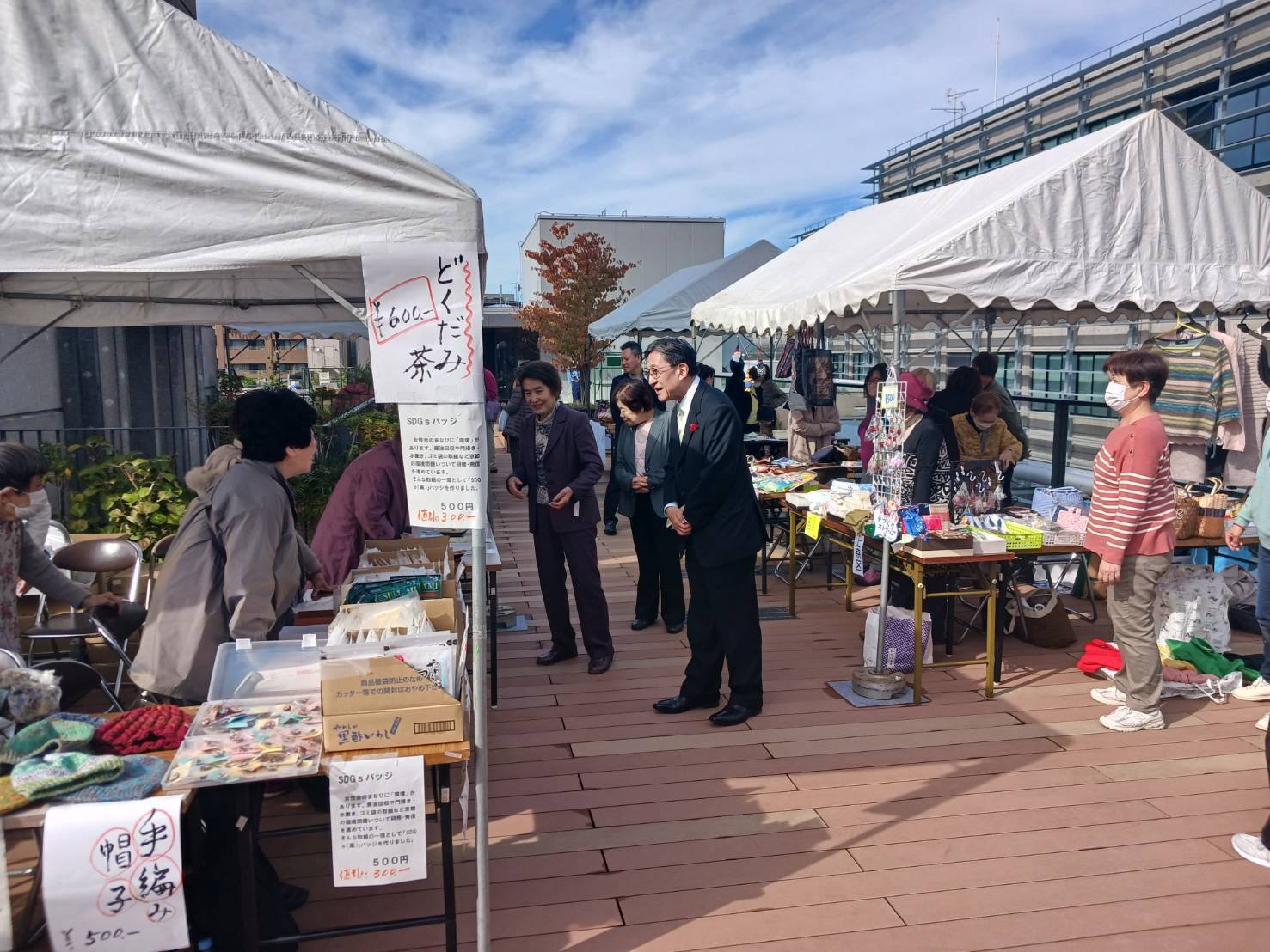 京都市地域女性連合会作品展 観賞