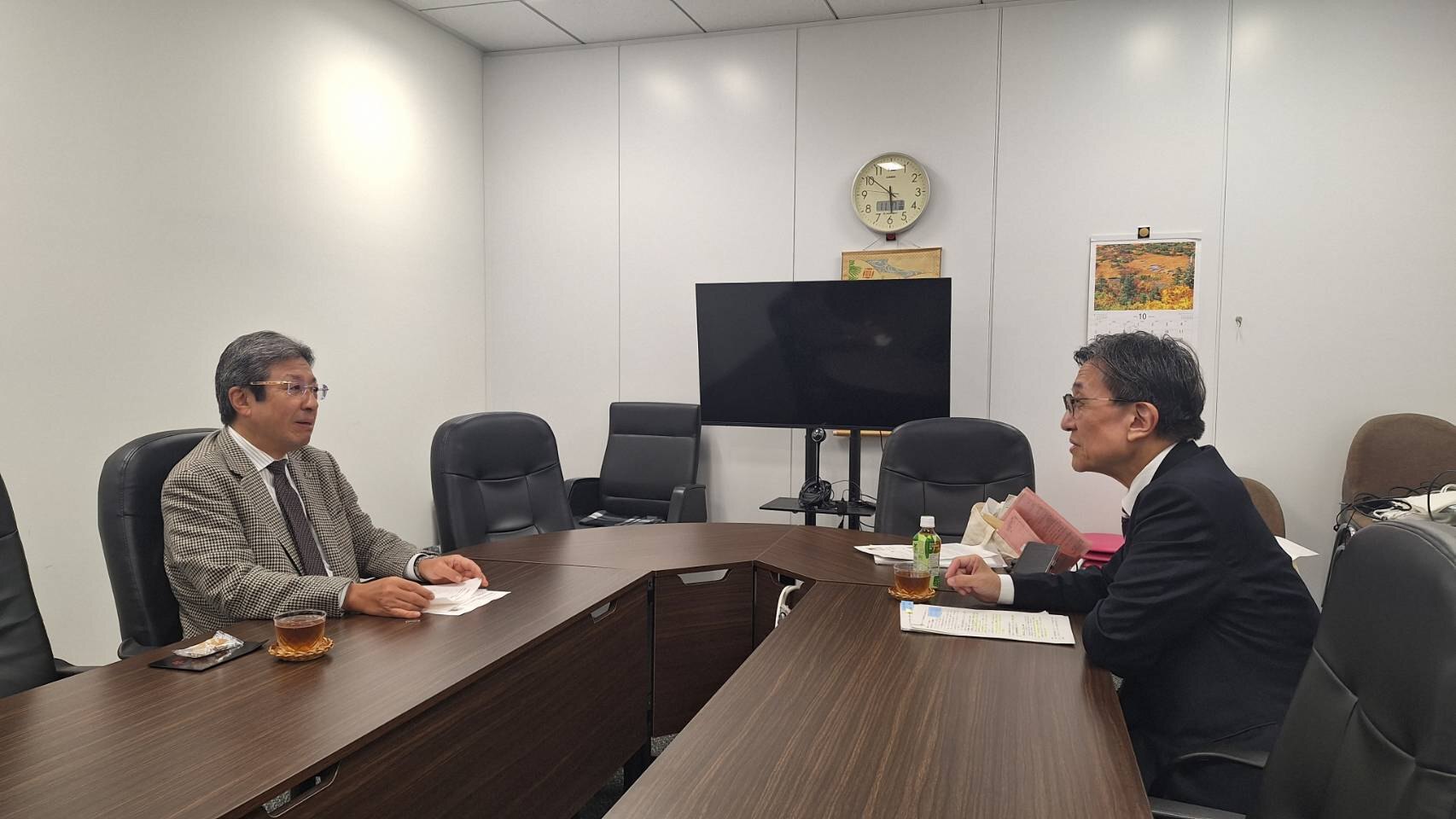 今井尚哉京都市特別顧問との懇談