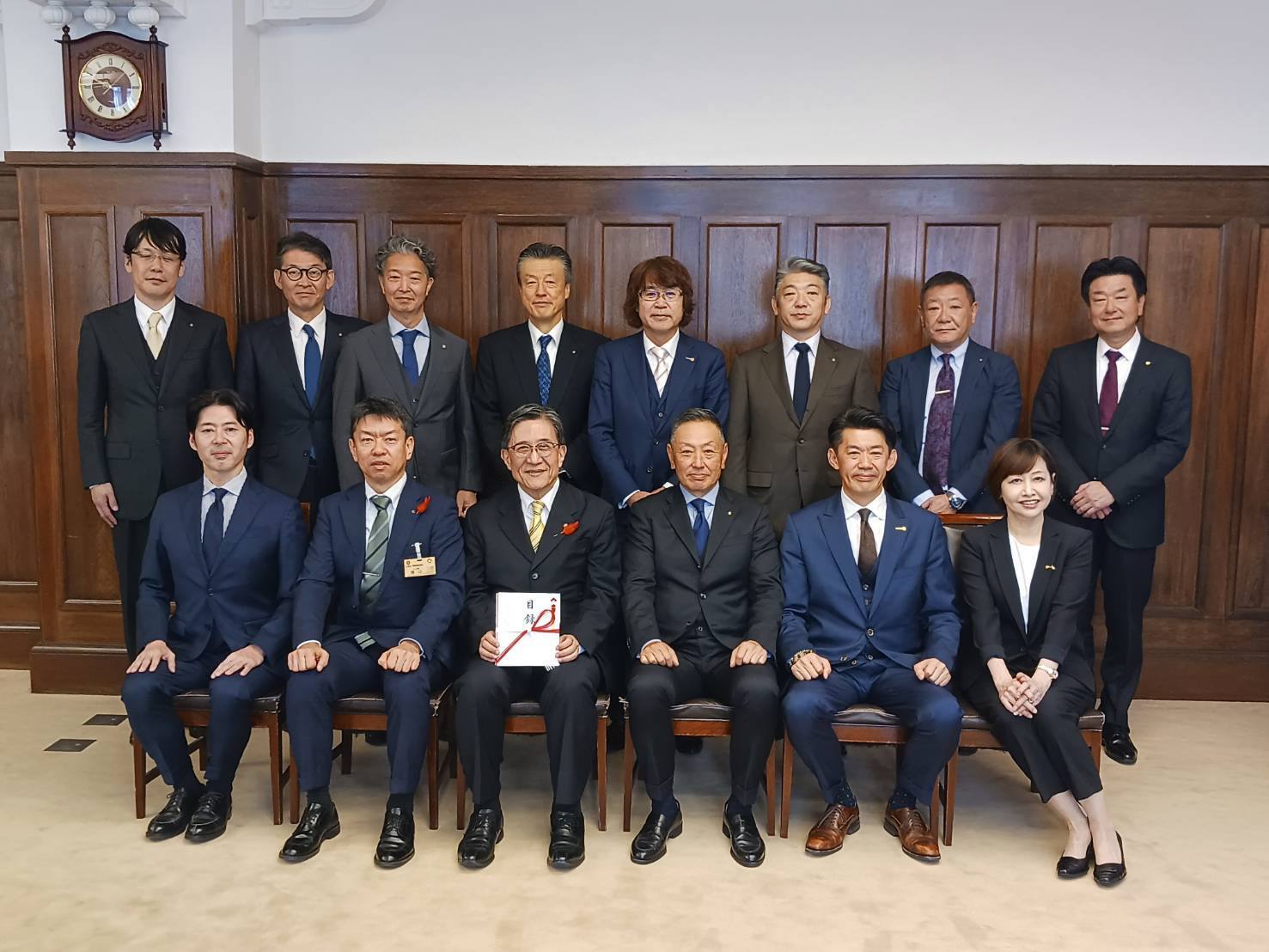 青森・小田原・京都南ロータリークラブへの表彰式