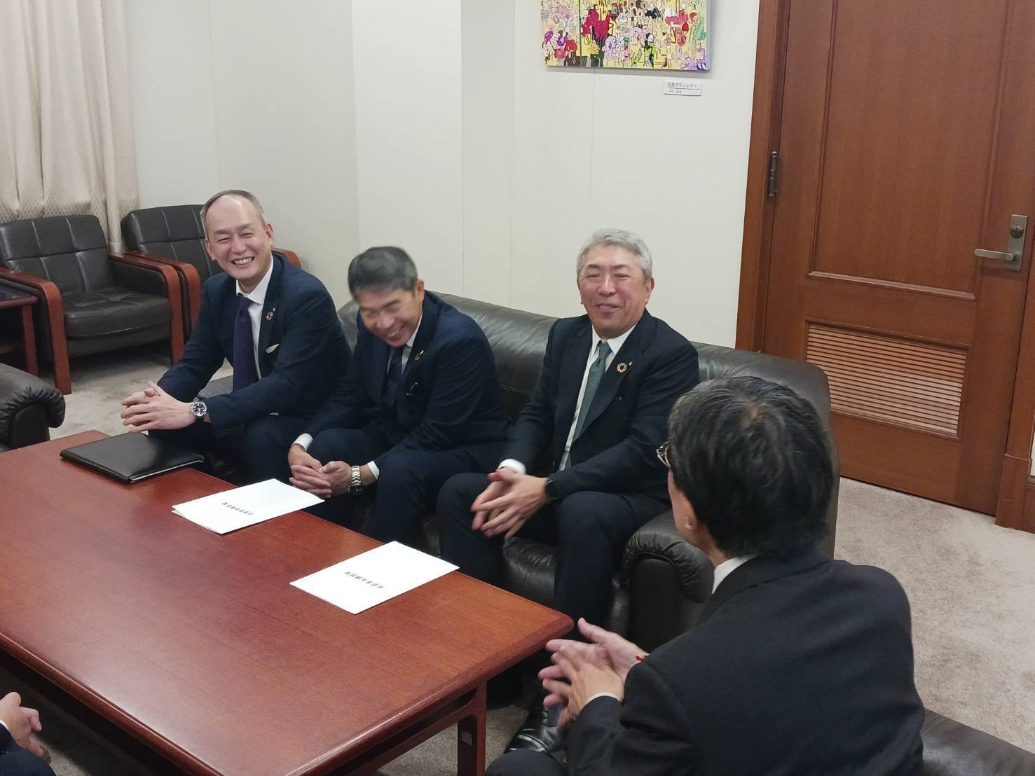 三井住友信託銀行 表敬訪問