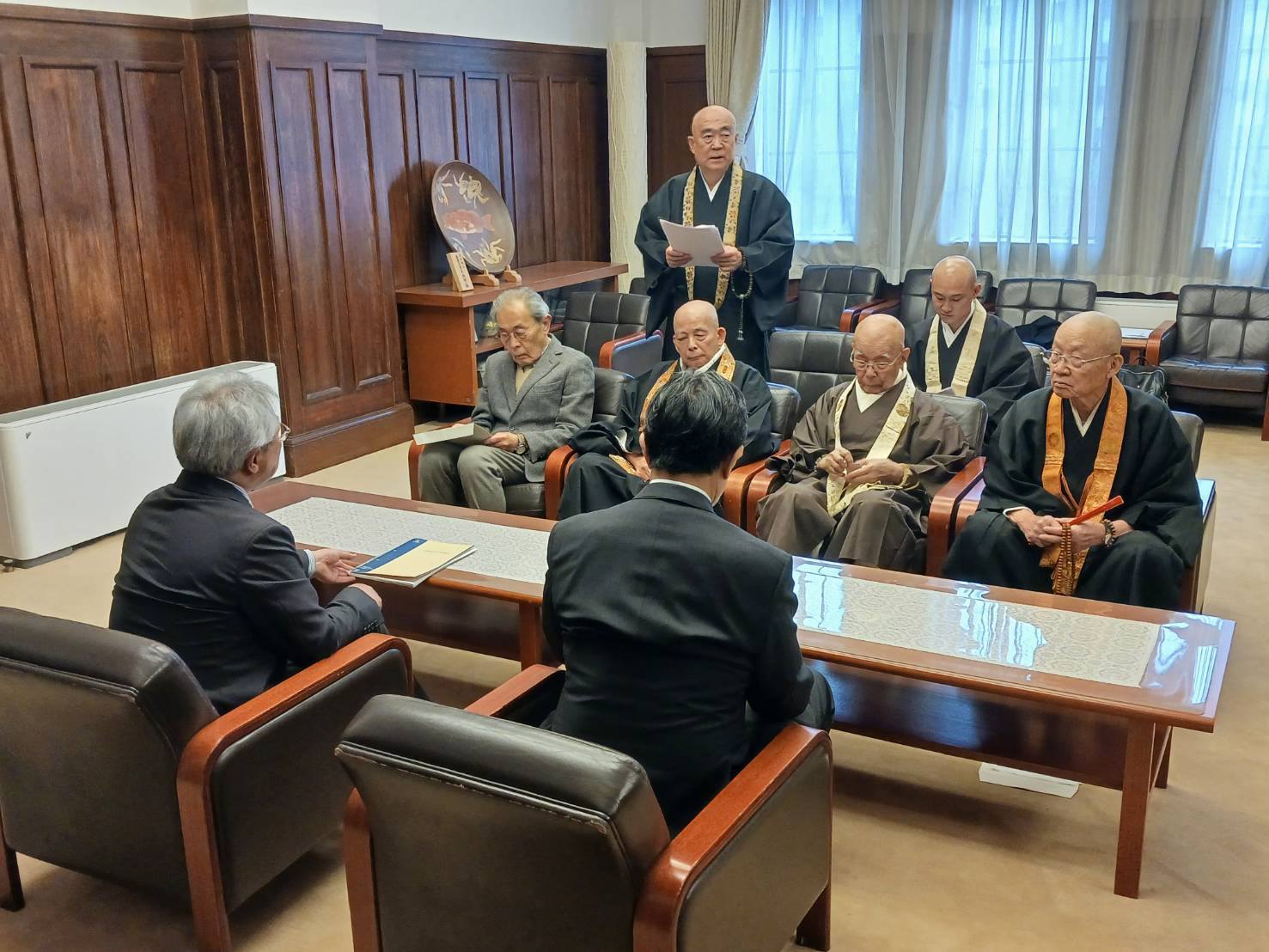 京都仏教会との懇談