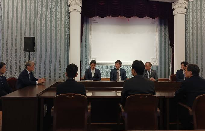 公益財団法人SVリーグ 表敬訪問